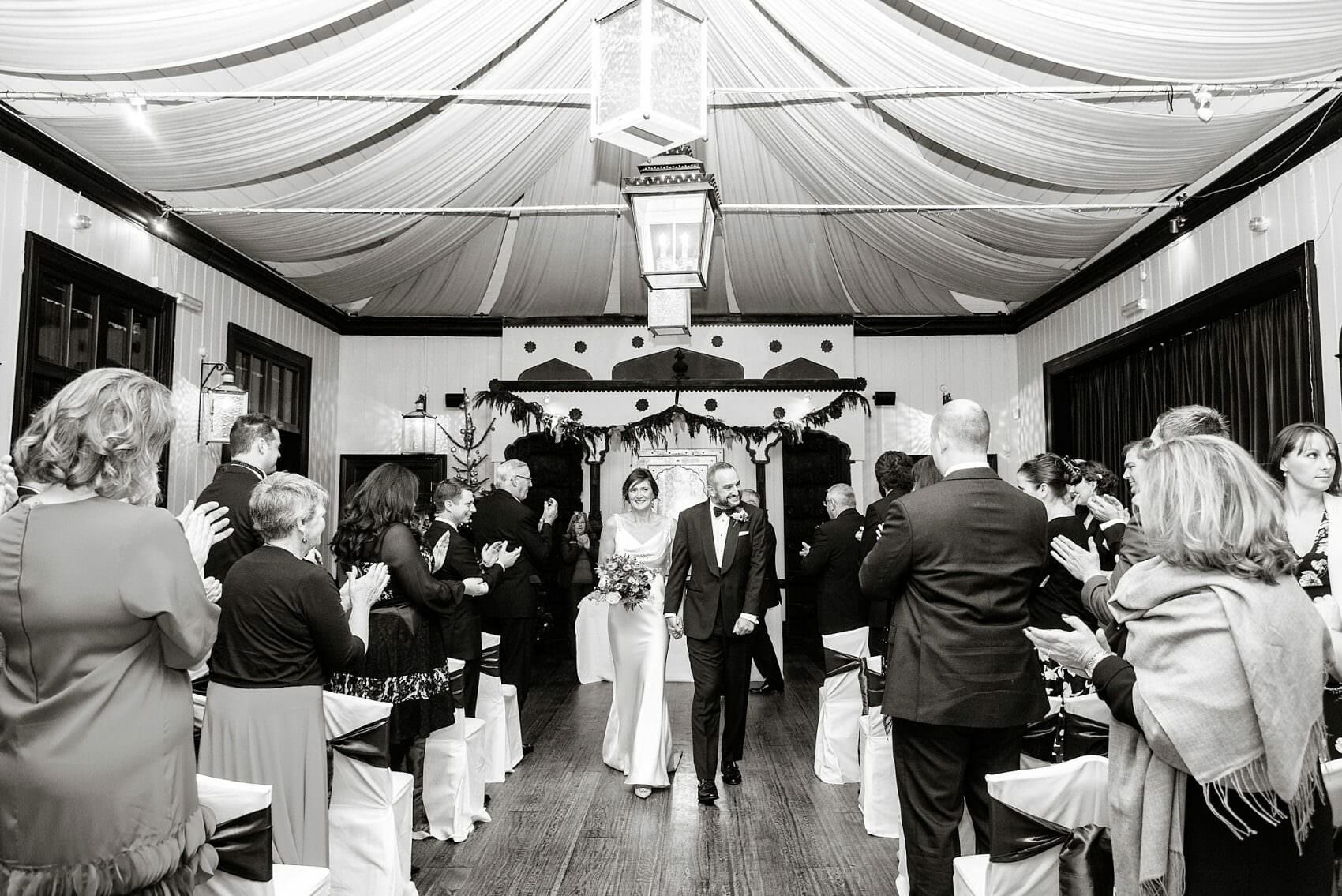 Larmer Tree wedding ceremony