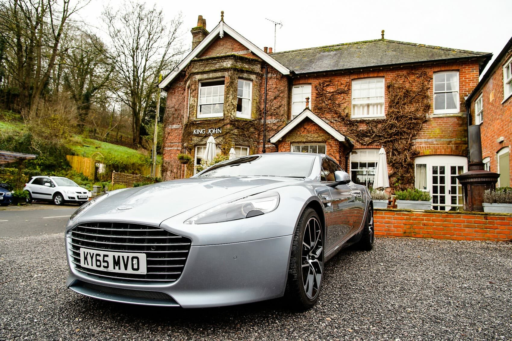 Aston Martin wedding car