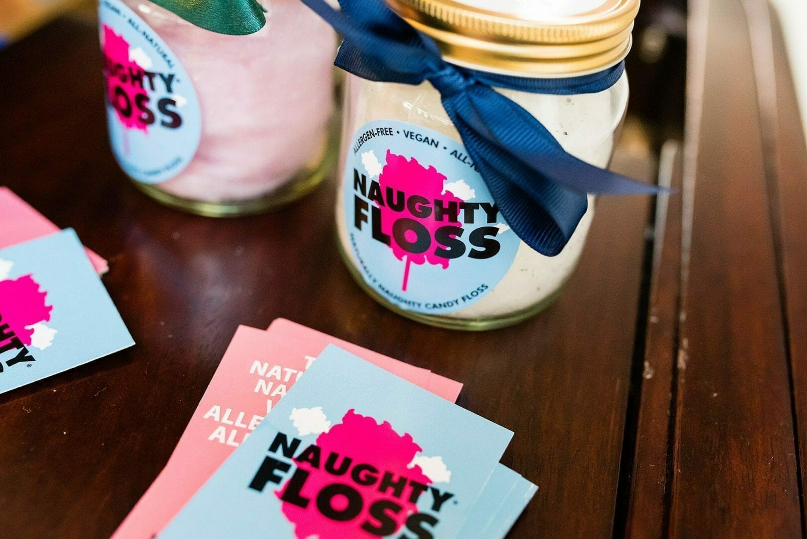 Larmertree garden wedding 106 Natural - Vegan - Candy floss