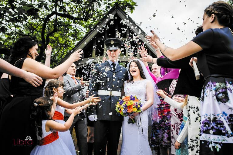 Confetti | Hamworthy wedding photographer