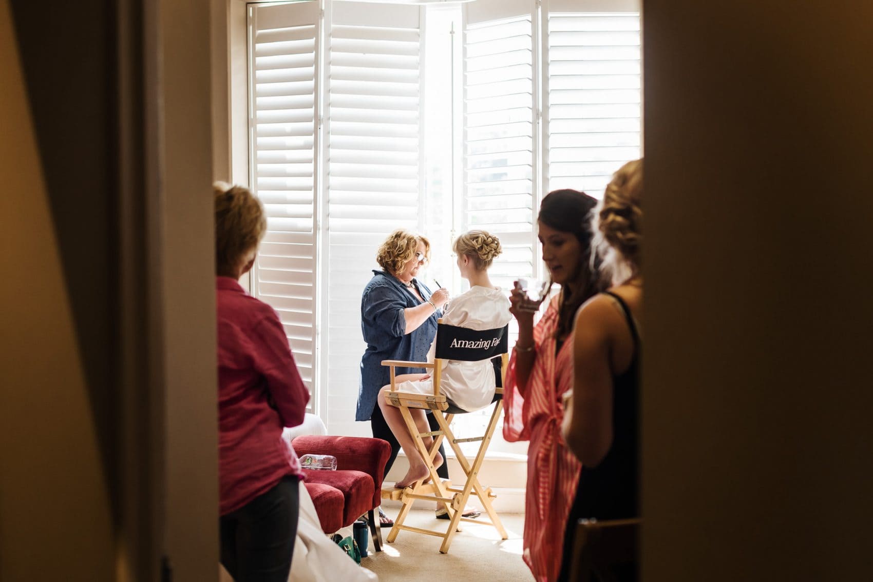 Kings Arms Wedding photographer 2 Bridal preparation and make up | Kings Arms Christchurch