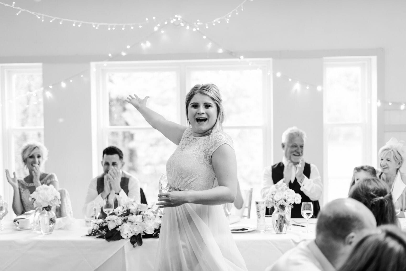 Fees and information 4 Bridesmaids speech at Kings Arms, Dorset