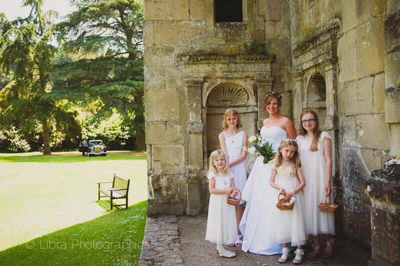 Wiltshire wedding bridesmaids