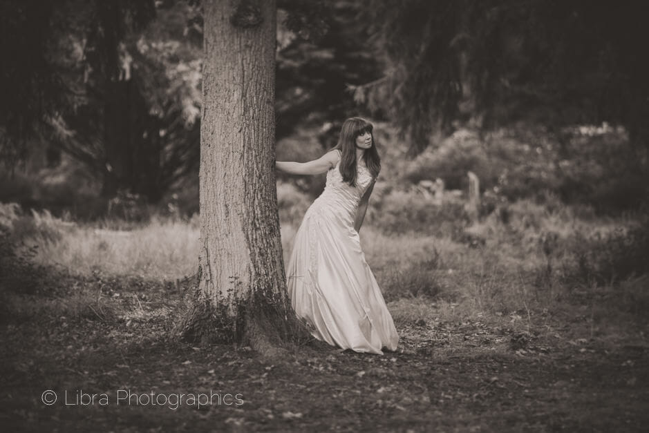 Fairytale bridal shot