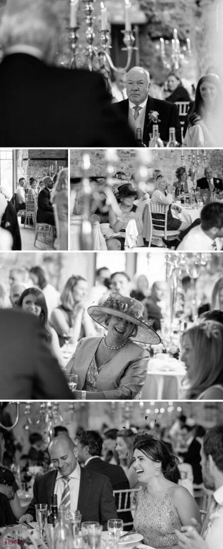 Lulworth Castle Wedding Photographer 20 Reception laughter